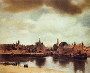 Jan Vermeer View of Delft oil on canvas